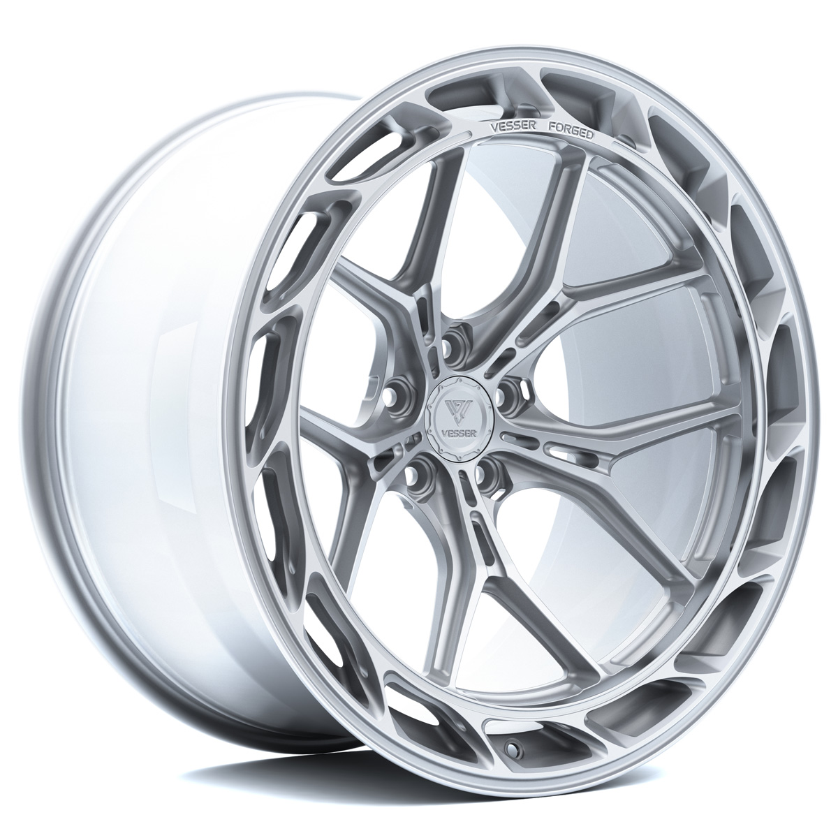 Image of Felgen Vesser VSR8 10.5x22 BLANK ET14 Silver