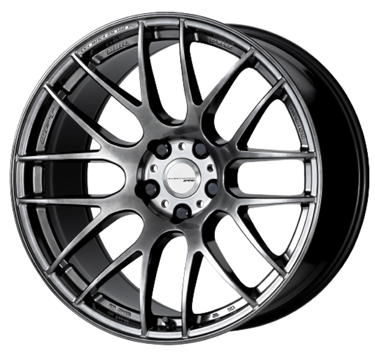 Image of Work Emotion M8R 8.5x19 5x114.3 ET45 Glim Black Felgen