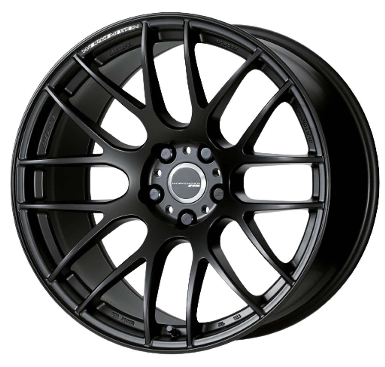 Image of Work Emotion M8R 8.5x19 5x114.3 ET45 Matt Black Felgen