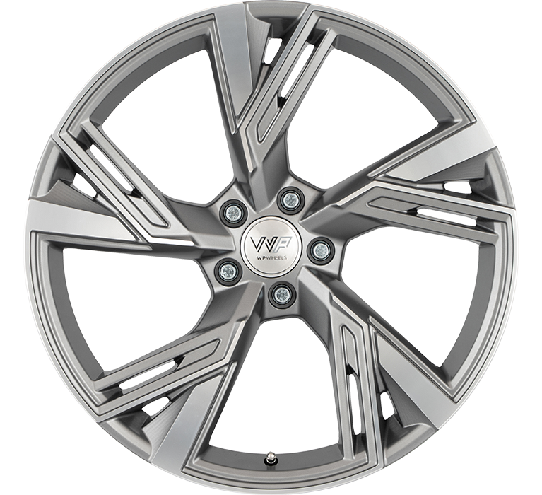 Image of WP 688 8.5x19 5x112 ET25 MATT-ANTHRAZIT FRONTPOLIERT Felgen