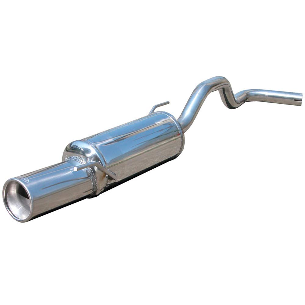 Endschalldämpfer Inoxcar  102mm Rolled für VW POLO III (6N1)  60 1.4 60ps