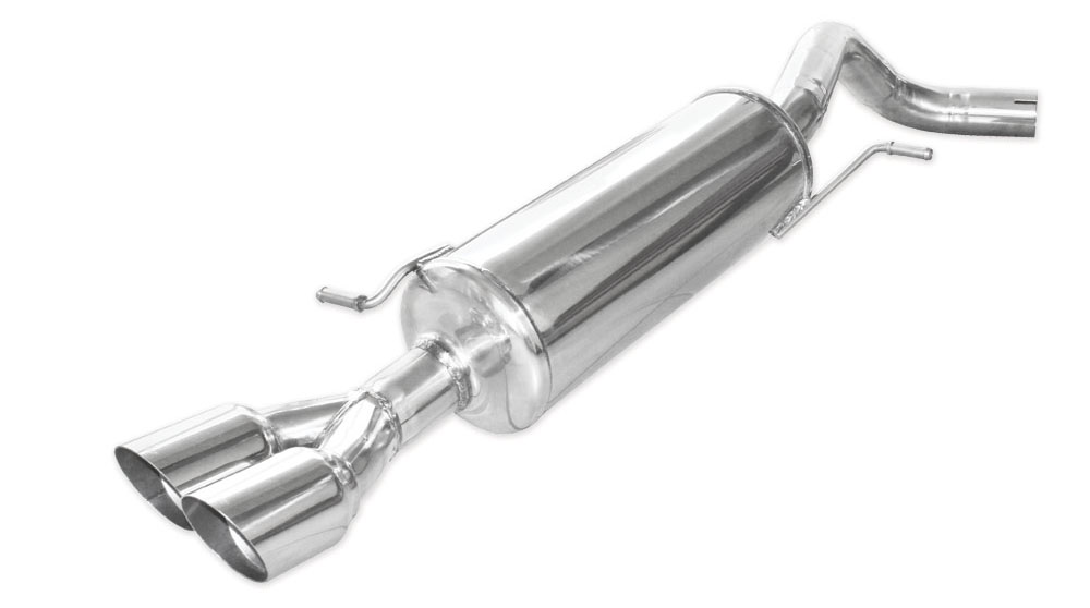 Endschalldämpfer Inoxcar  2x80mm  Racing Angled