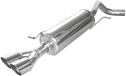 Image of Endschalldämpfer Inoxcar 2x80mm Racing Angled