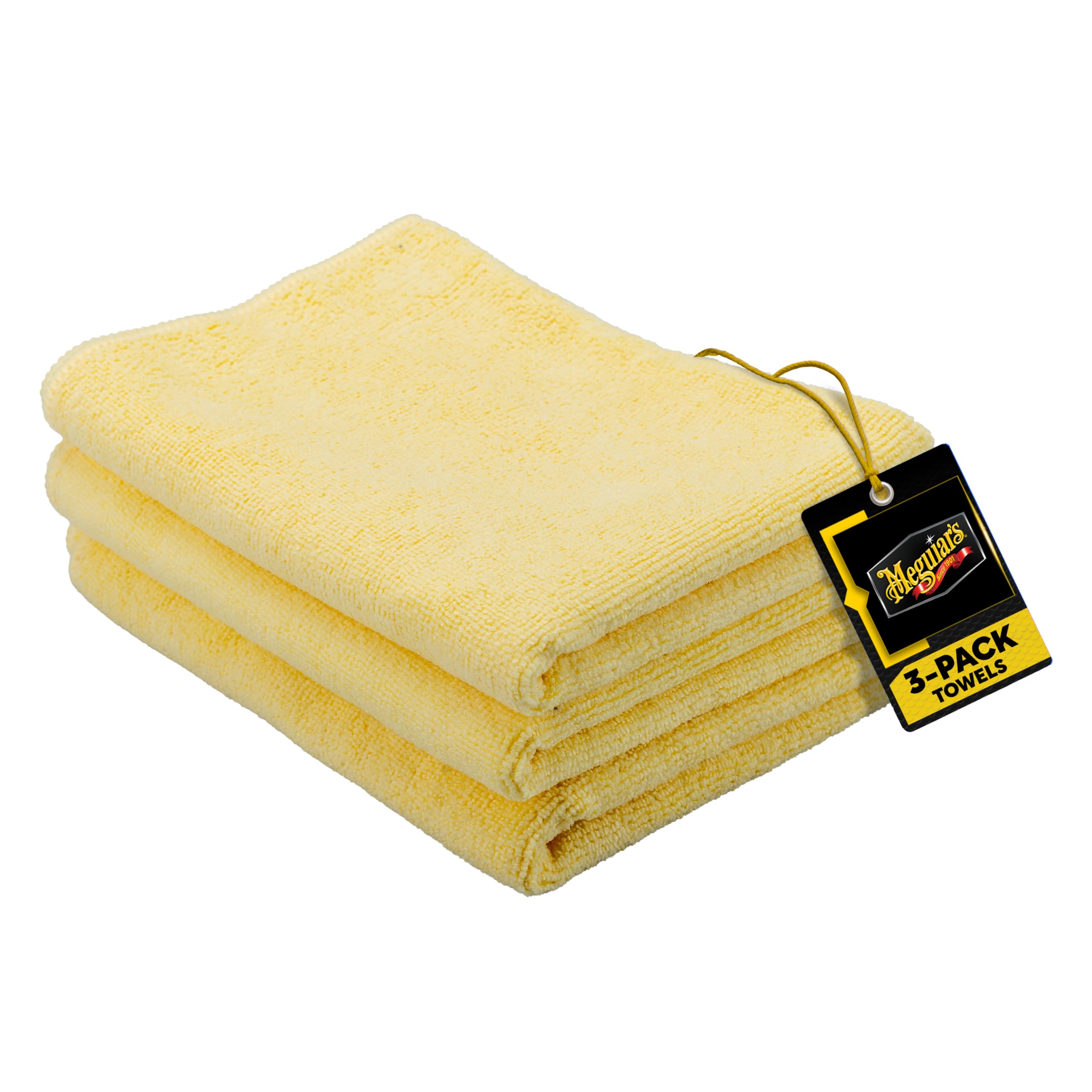 Meguiars Hochglanz Mikrofasertücher 40x60 (3er Pack)