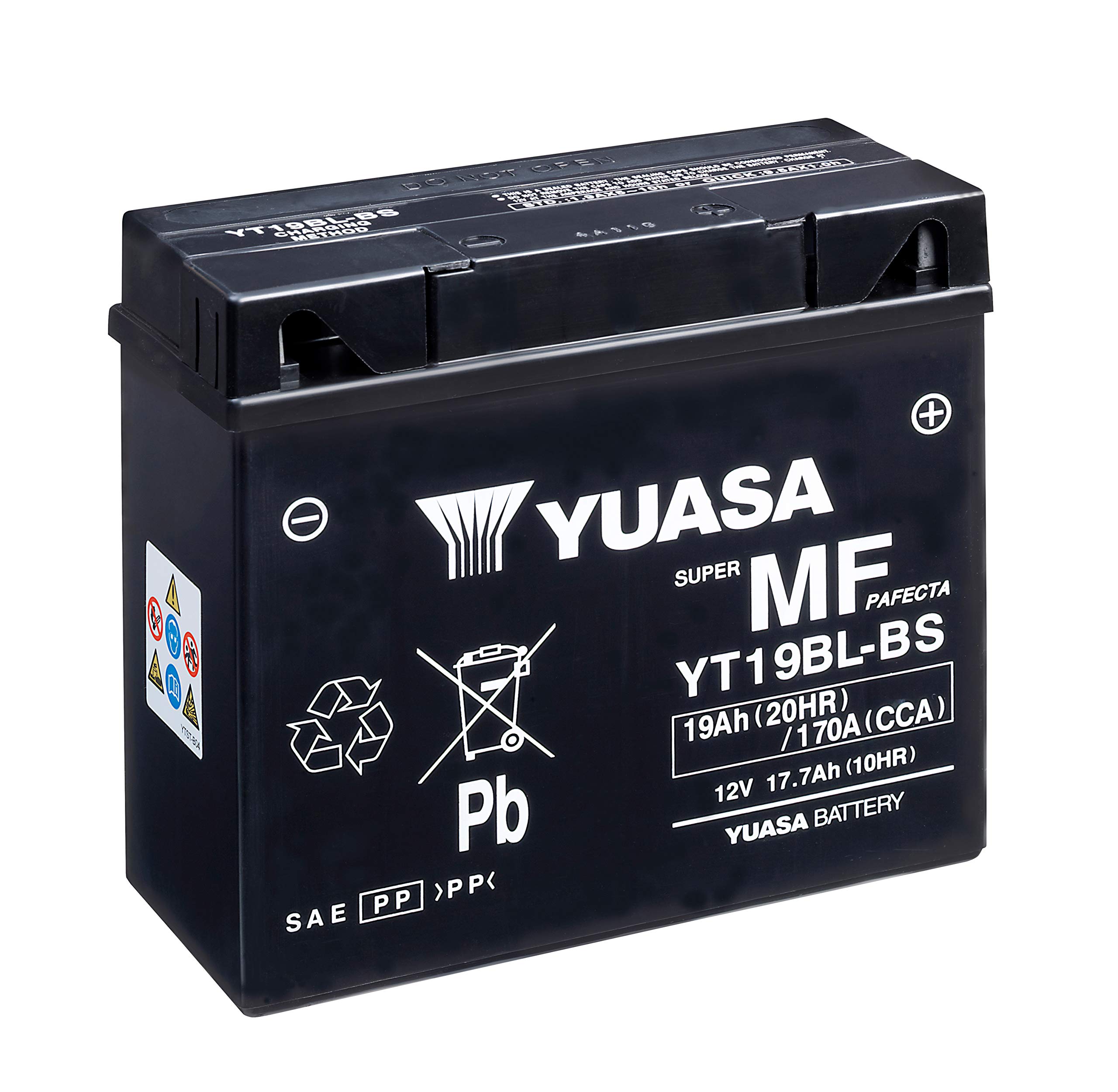 Batterie Moto Yuasa YT19BL  12V 19Ah