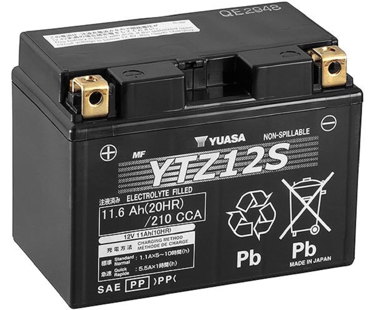 Batterie Moto Yuasa YTZ12S  12V 11.6Ah