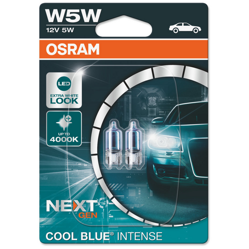 Veilleuses Osram Bleues W5W DuoPack pour - Rupteur