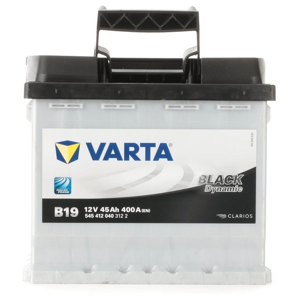 Batterie Voiture Varta B19 Black Dynamic 12V 45Ah 400A