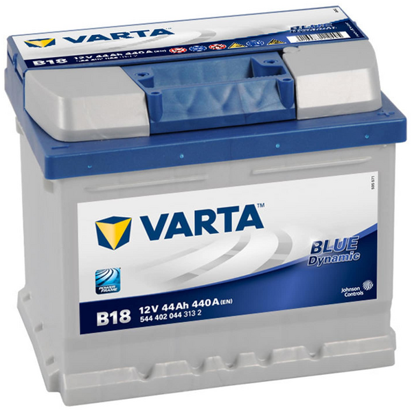 Autobatterie Varta B18 Blue Dynamic 12V 44Ah 440A - Rupteur