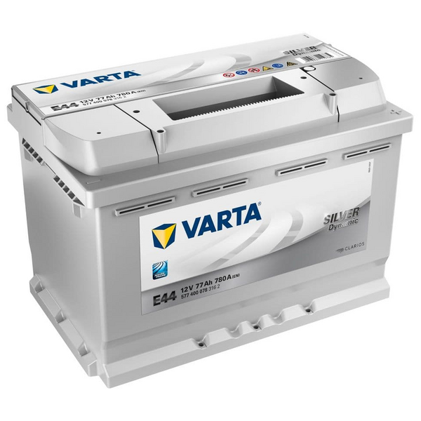 Autobatterie Varta E44 Silver Dynamic 12V 77Ah 780A - Rupteur