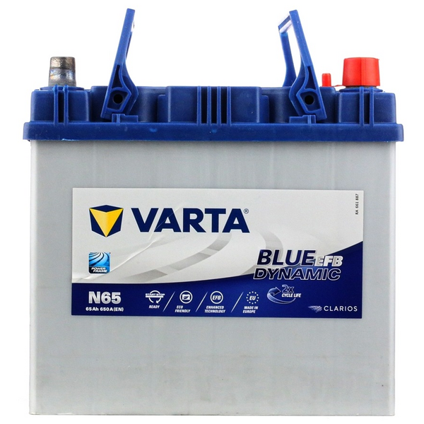 Batterie Voiture Varta N65 Blue Dynamic EFB 12V 65Ah 650A