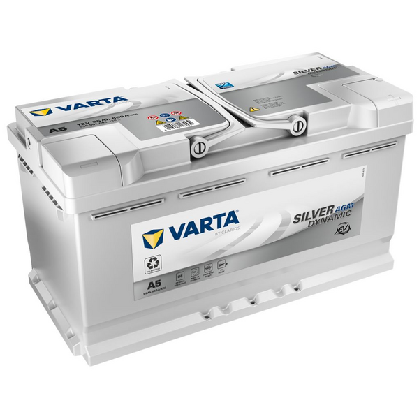 Batterie Voiture Varta A5 (G14) Silver Dynamic AGM 12V 95Ah 850A