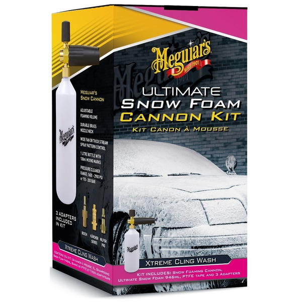 Kit Canon à Mousse Meguiars Ultimate Snow Foam - Rupteur