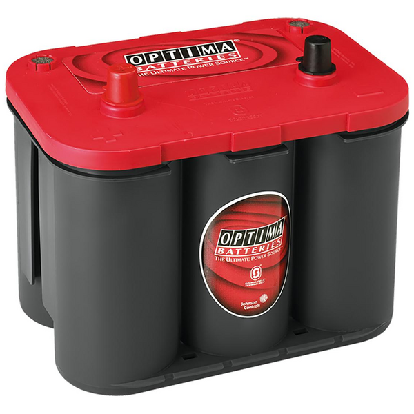 Autobatterie Optima RTS4.2 Red Top 12V 50Ah 815A - Rupteur