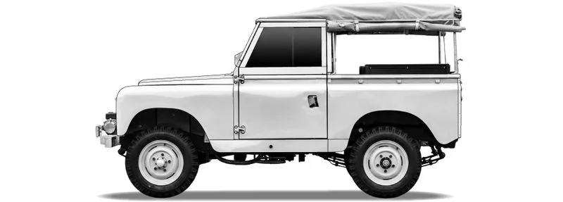 Land Rover 88/109 MK IIA Véhicule tout terrain fermé
