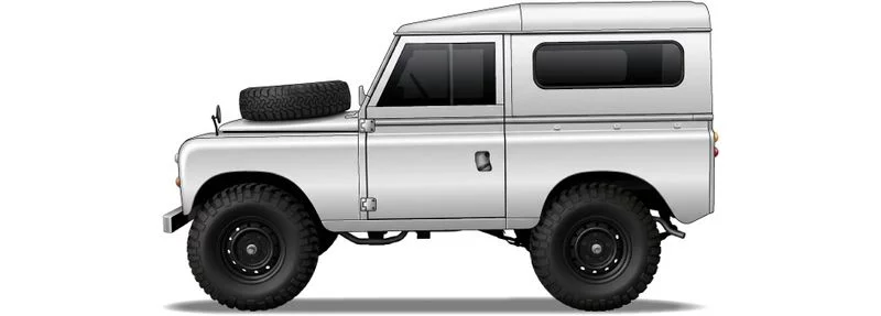 Land Rover 88/109 MK III Véhicule tout terrain à carrosserie ouverte