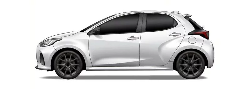 Mazda 2 Berline bicorps trois ou cinq portes (KB)