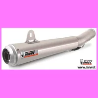 Silencieux Double Mivv X-cone Inox/Alu cap