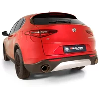 Echappement Final Remus  2.75" 102mm Straight Cut pour ALFA ROMEO STELVIO (949_) 2.0 Q4 (949.AXA2A) 280 cv