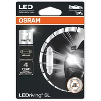 Ampoules Led Osram LEDriving SL C5W Cool White 41mm 1W 6000K 