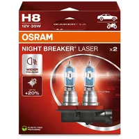 Ampoules Hallogènes Osram Night Breaker Laser H8 Duobox 