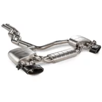 Cat-Back Akrapovic Evolution Line Sportauspuffanlage für AUDI A6 C8 Avant (4A5) RS6 TFSI Mild Hybrid quattro 600 PS
