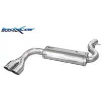 Echappement Final Inoxcar  2x80mm Racing Angled pour BMW X3 (F25)  xDrive 20 d 184cv