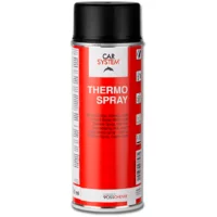 Peinture haute température Car System Thermo Spray Noir Mat 400ml