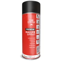 Peinture Car System Premium Rallye Spray Noir Mat 500ml