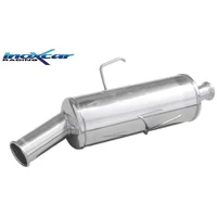 Echappement Final Inoxcar  76mm Retro pour CITROËN SAXO (S0, S1)  1.6 VTS 118cv