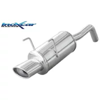 Echappement Final Inoxcar  120x80 Oval pour FIAT PANDA (169_) 1.4 (169AXE1B) 100 cv