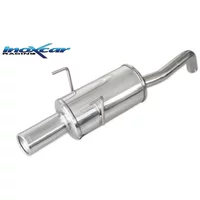 Echappement Final Inoxcar  80mm Rolled pour FIAT PANDA (169_)  1.4 (169AXE1B) 100cv