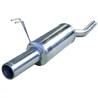 Echappement Final Inoxcar  80mm Rolled pour FIAT PUNTO (176_) 60 1.2 (176AP, 176AR, 176AQ, 176BB) 60 cv