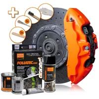  Foliatec Neon Orange Bremssattellack-Set 125ml