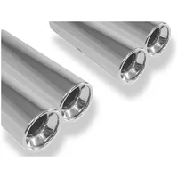 Endschalldämpfer FOX  63.5mm 2x80mm