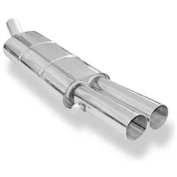 Echappement Final FOX  63.5mm 2x76mm