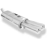 Echappement Final FOX  63.5mm 2x76mm