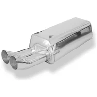 Echappement Final FOX  63.5mm 2x76mm