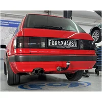 Echappement Final FOX  63.5mm 2x70mm