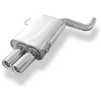 Echappement Final FOX  63.5mm 2x76mm