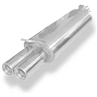 Echappement Final FOX  2x76mm
