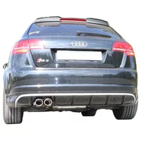 Echappement Final avec système de clapets FOX  2.75" 2x90mm pour AUDI A3 Sportback (8PA) RS3 quattro 340 cv