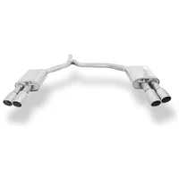 Echappement Final FOX  63.5mm 2x90mm