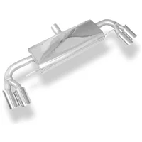 Echappement Final FOX  63.5mm 2x80mm