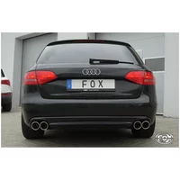 Endschalldämpfer FOX  63.5mm 2x90mm