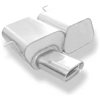 Endschalldämpfer FOX  63.5mm 135x80mm