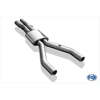 Mittelschalldämpfer FOX  2.75"