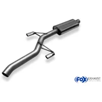 Mittelschalldämpfer FOX  63.5mm