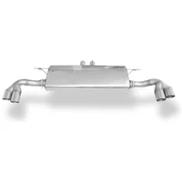 Endschalldämpfer FOX  63.5mm 2x80mm