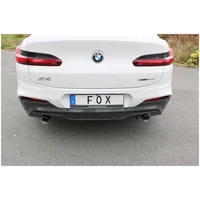 Endschalldämpfer mit Klappensystem FOX  3.15" 1x100mm